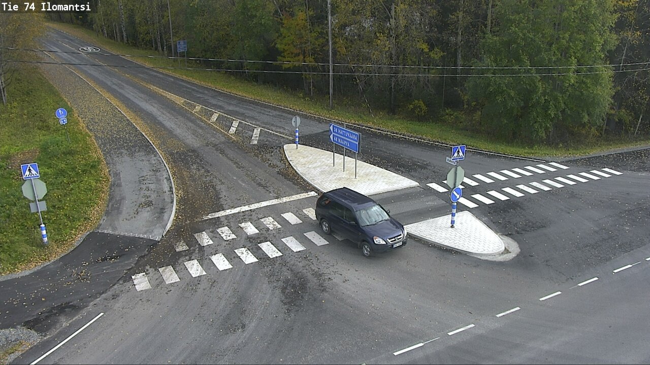 Weather Camera Image Road 74 Ilomantsi, Ilomantsi, Pohjois-Karjala