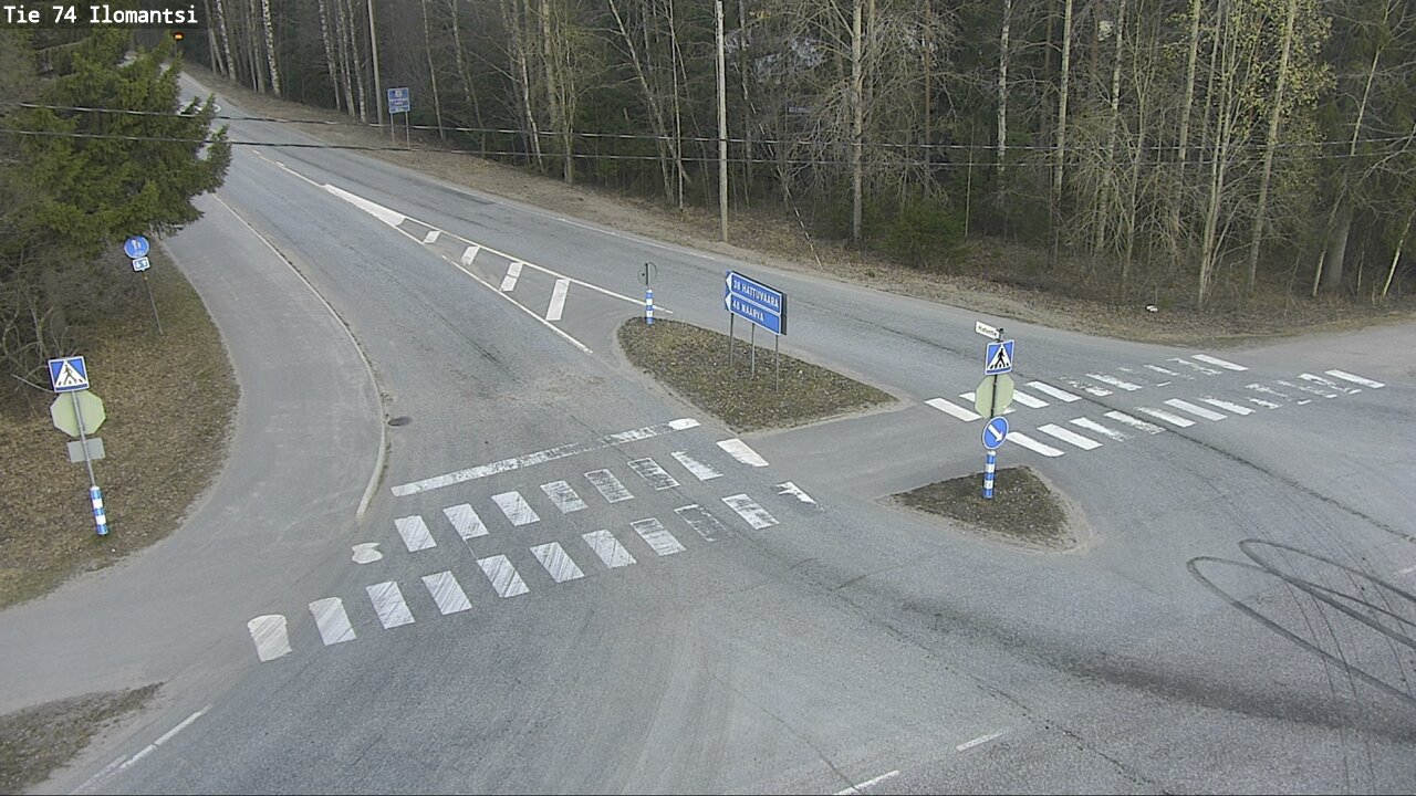 Weather Camera Image Väg 74 Ilomantsi, Ilomantsi, Pohjois-Karjala