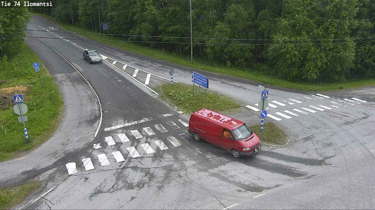 Weather Camera Image Väg 74 Ilomantsi, Ilomantsi, Pohjois-Karjala