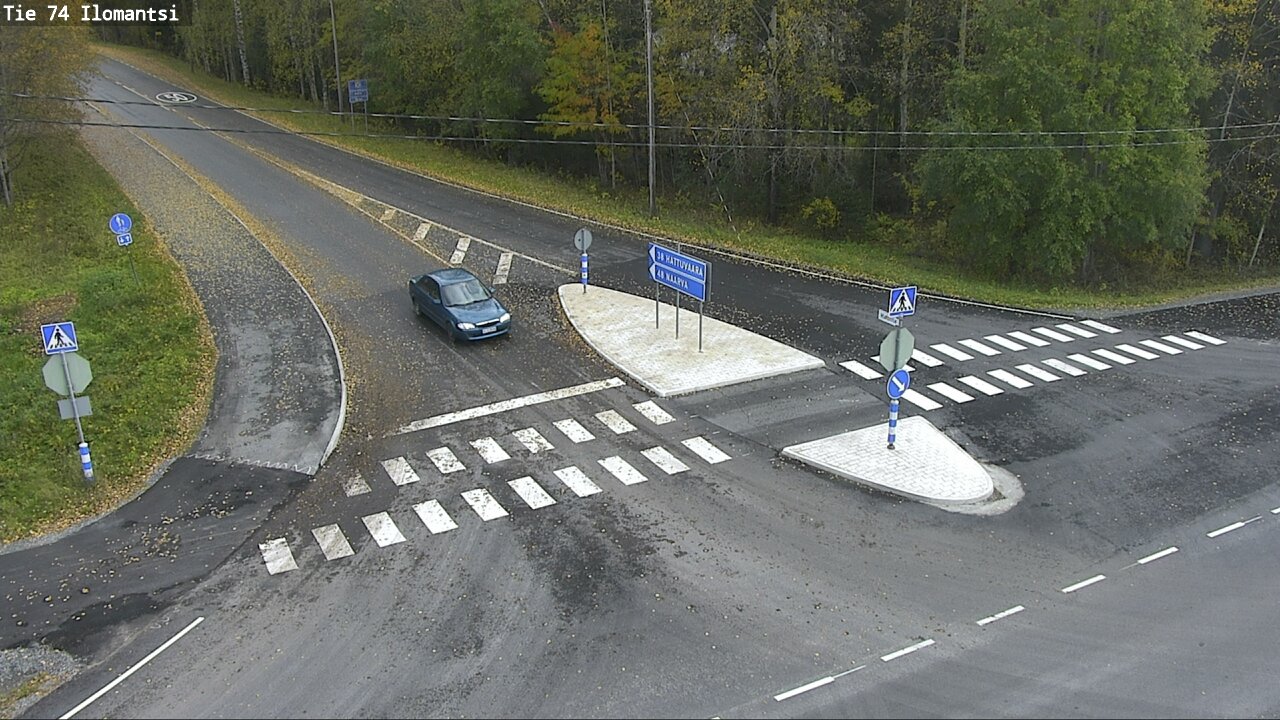 Weather Camera Image Road 74 Ilomantsi, Ilomantsi, Pohjois-Karjala
