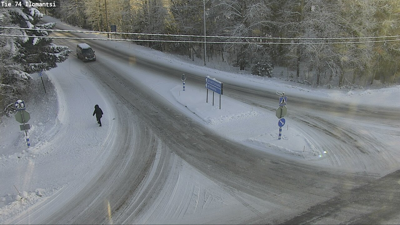 Weather Camera Image Road 74 Ilomantsi, Ilomantsi, Pohjois-Karjala