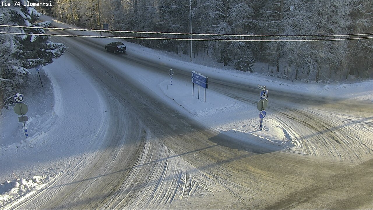 Weather Camera Image Road 74 Ilomantsi, Ilomantsi, Pohjois-Karjala