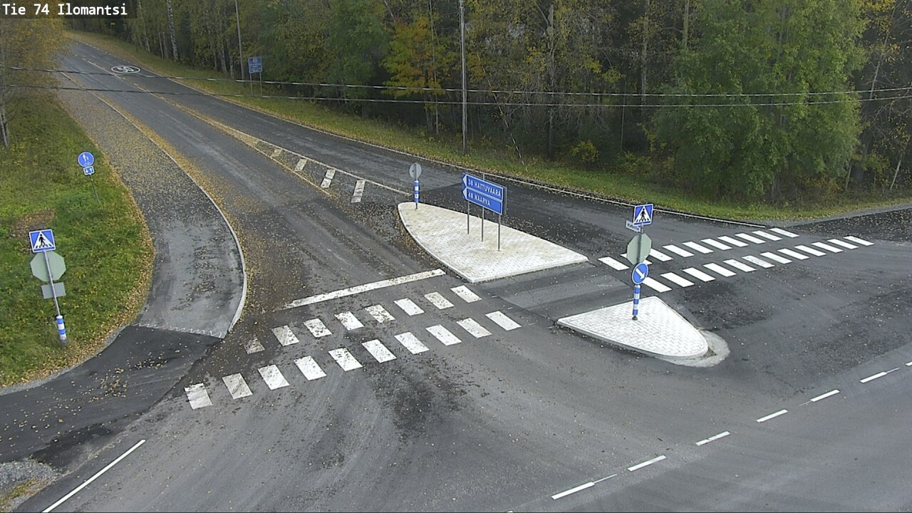 Weather Camera Image Road 74 Ilomantsi, Ilomantsi, Pohjois-Karjala