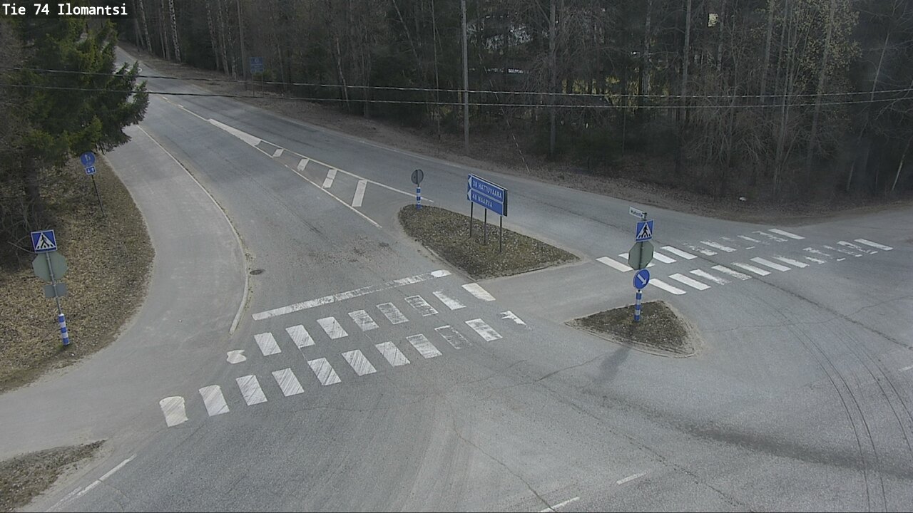 Weather Camera Image Väg 74 Ilomantsi, Ilomantsi, Pohjois-Karjala
