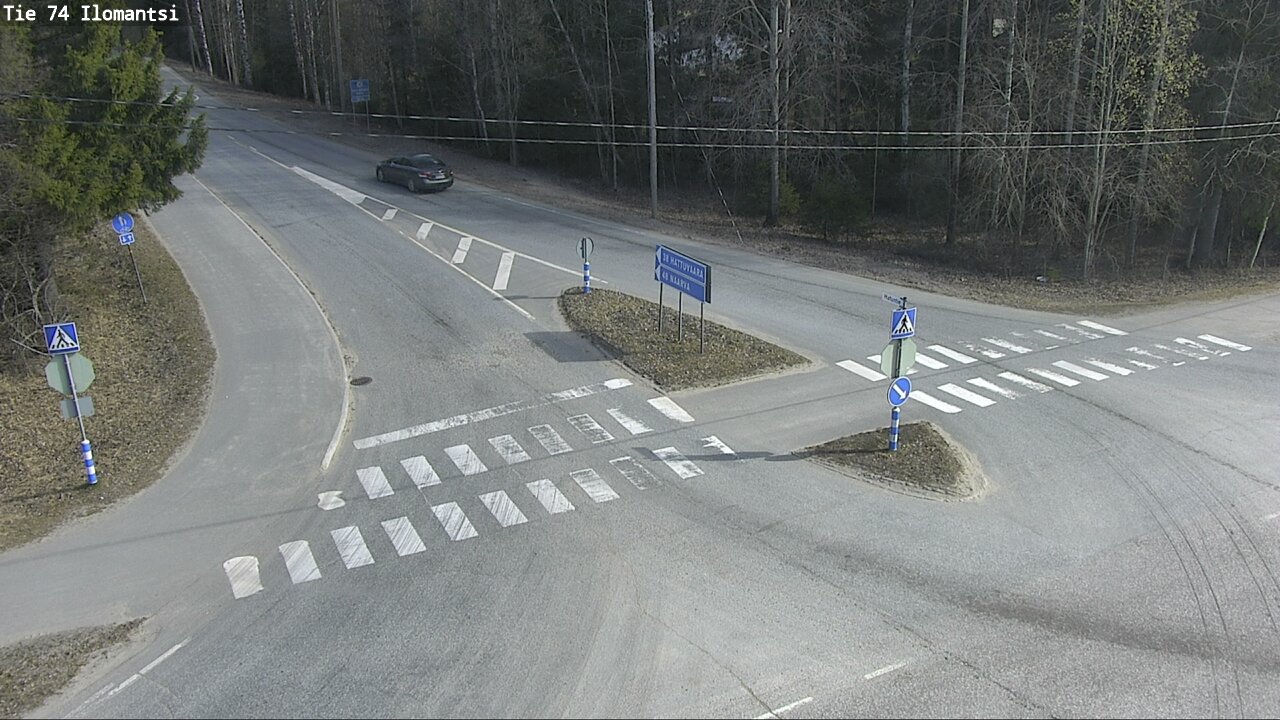 Weather Camera Image Väg 74 Ilomantsi, Ilomantsi, Pohjois-Karjala