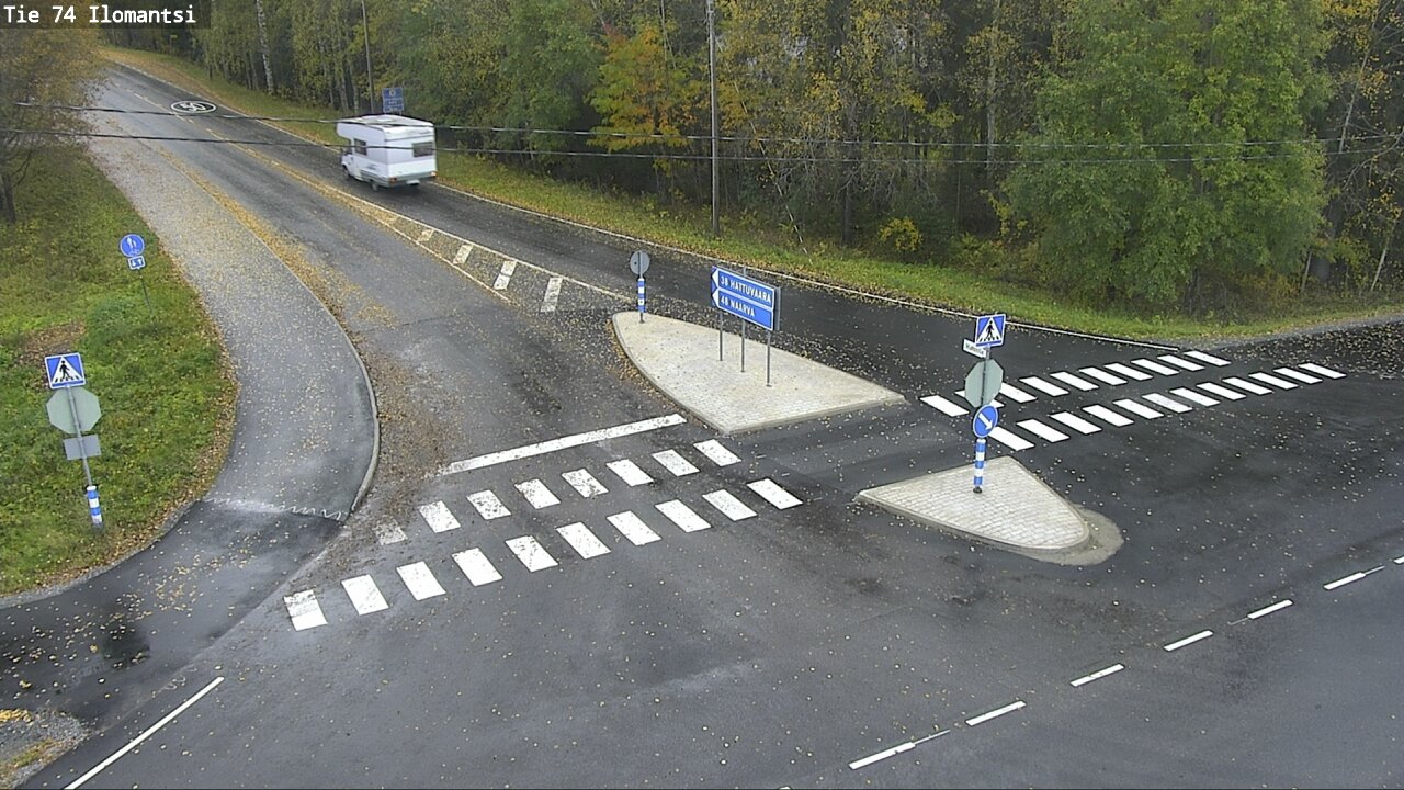 Weather Camera Image Road 74 Ilomantsi, Ilomantsi, Pohjois-Karjala