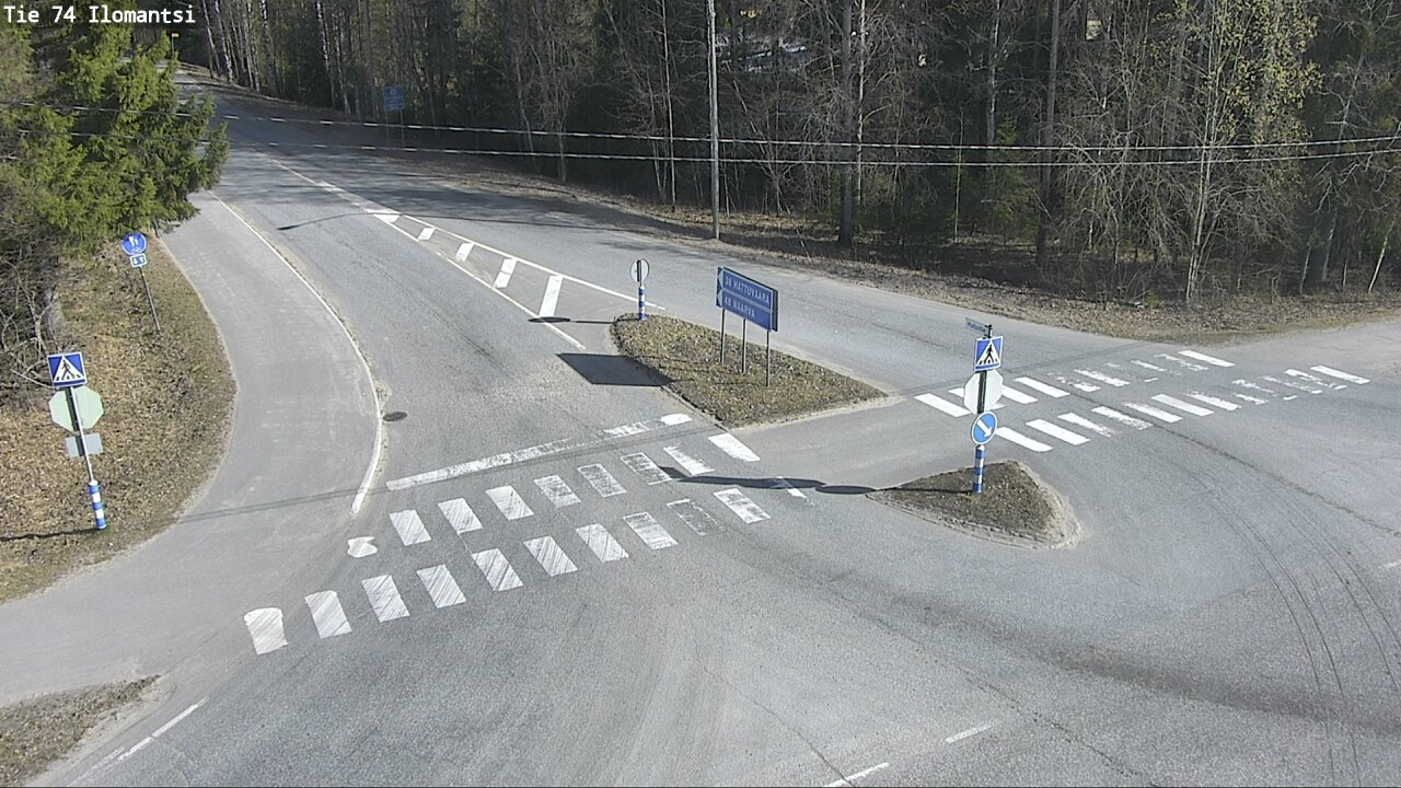 Weather Camera Image Väg 74 Ilomantsi, Ilomantsi, Pohjois-Karjala