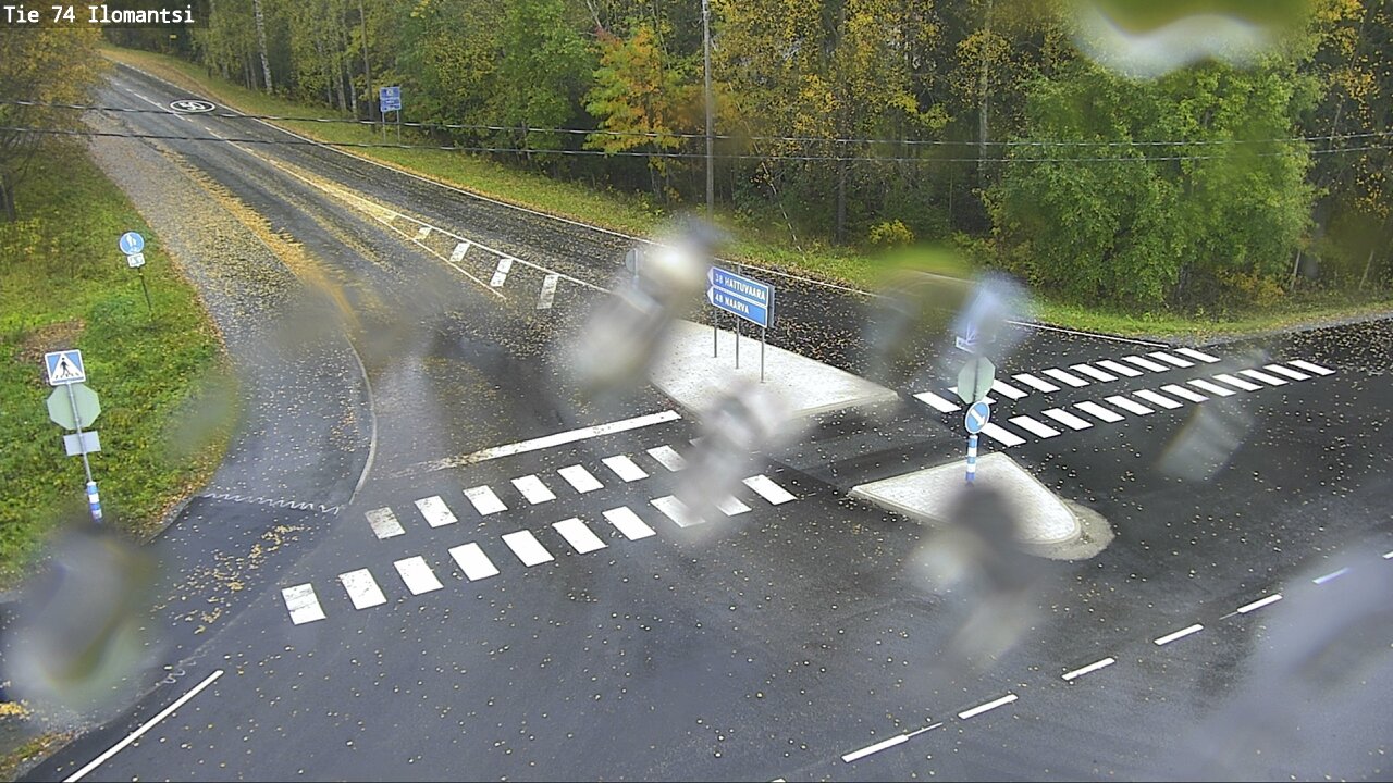 Weather Camera Image Väg 74 Ilomantsi, Ilomantsi, Pohjois-Karjala