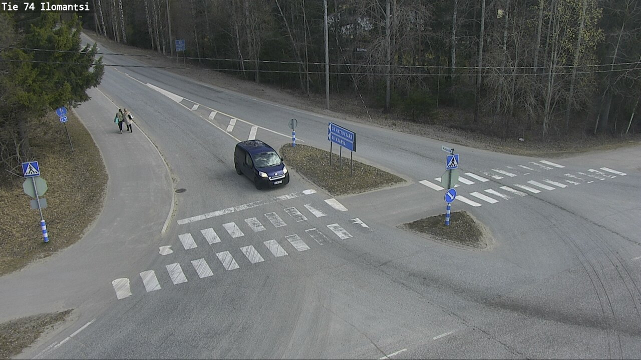 Weather Camera Image Väg 74 Ilomantsi, Ilomantsi, Pohjois-Karjala