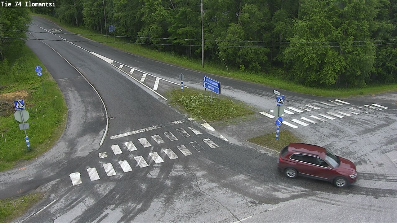 Weather Camera Image Väg 74 Ilomantsi, Ilomantsi, Pohjois-Karjala