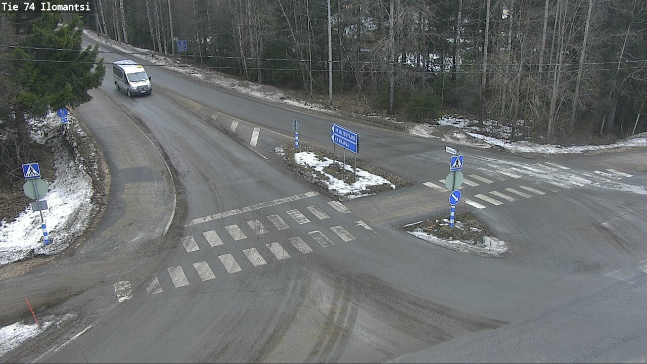 Weather Camera Image Väg 74 Ilomantsi, Ilomantsi, Pohjois-Karjala