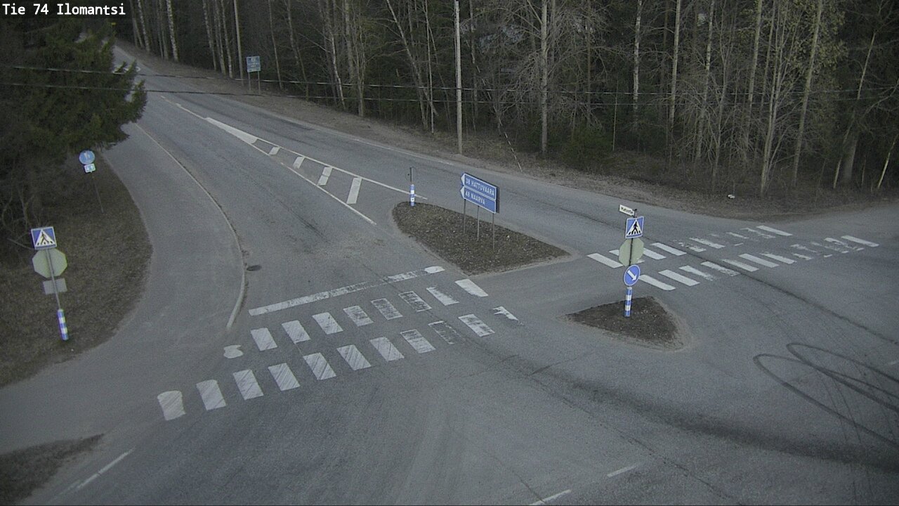 Weather Camera Image Väg 74 Ilomantsi, Ilomantsi, Pohjois-Karjala