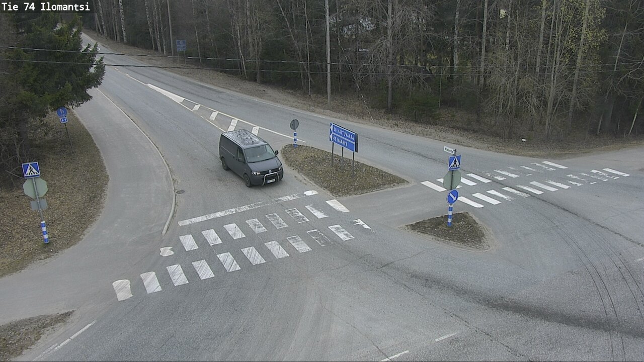 Weather Camera Image Väg 74 Ilomantsi, Ilomantsi, Pohjois-Karjala