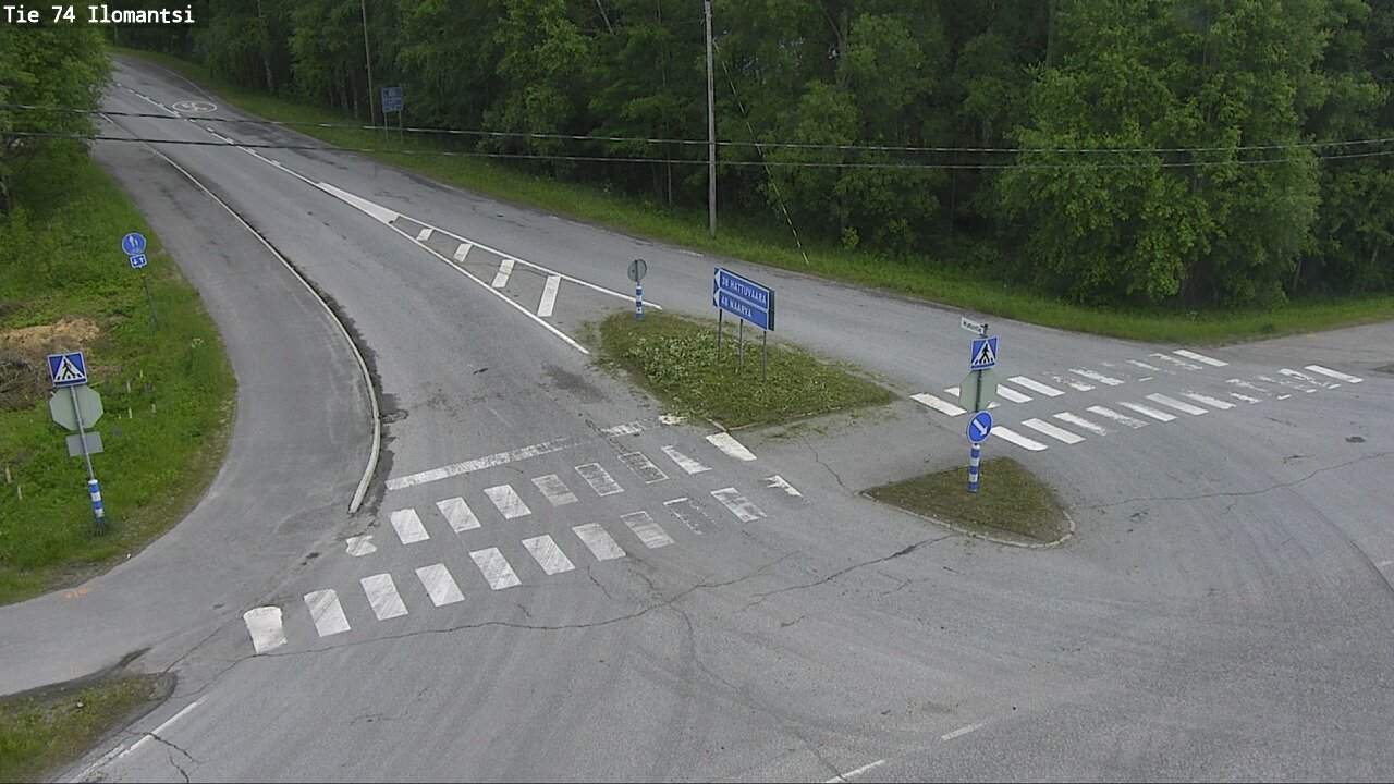 Weather Camera Image Road 74 Ilomantsi, Ilomantsi, Pohjois-Karjala