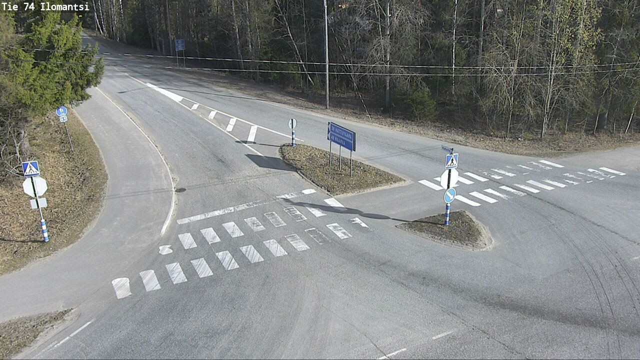 Weather Camera Image Väg 74 Ilomantsi, Ilomantsi, Pohjois-Karjala