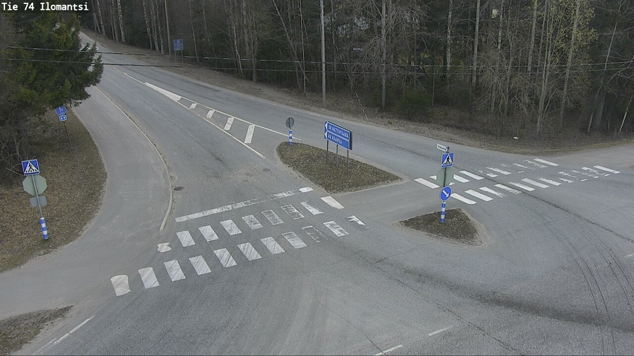 Weather Camera Image Väg 74 Ilomantsi, Ilomantsi, Pohjois-Karjala