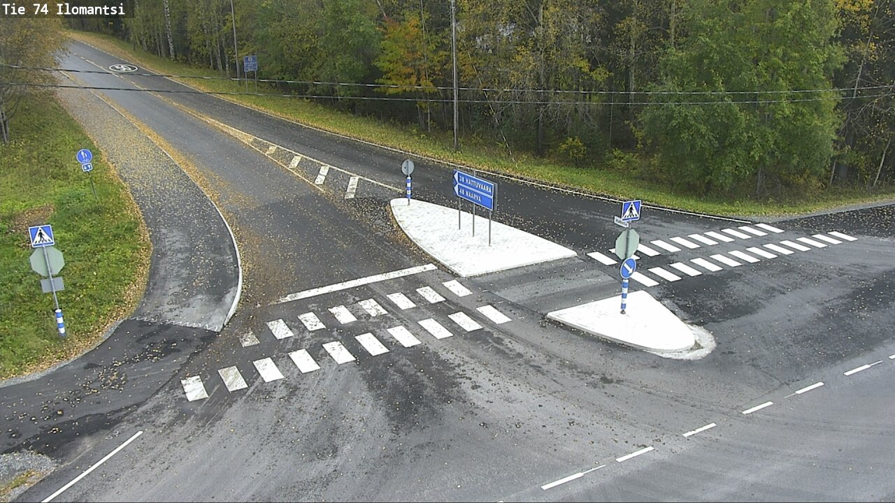 Weather Camera Image Road 74 Ilomantsi, Ilomantsi, Pohjois-Karjala