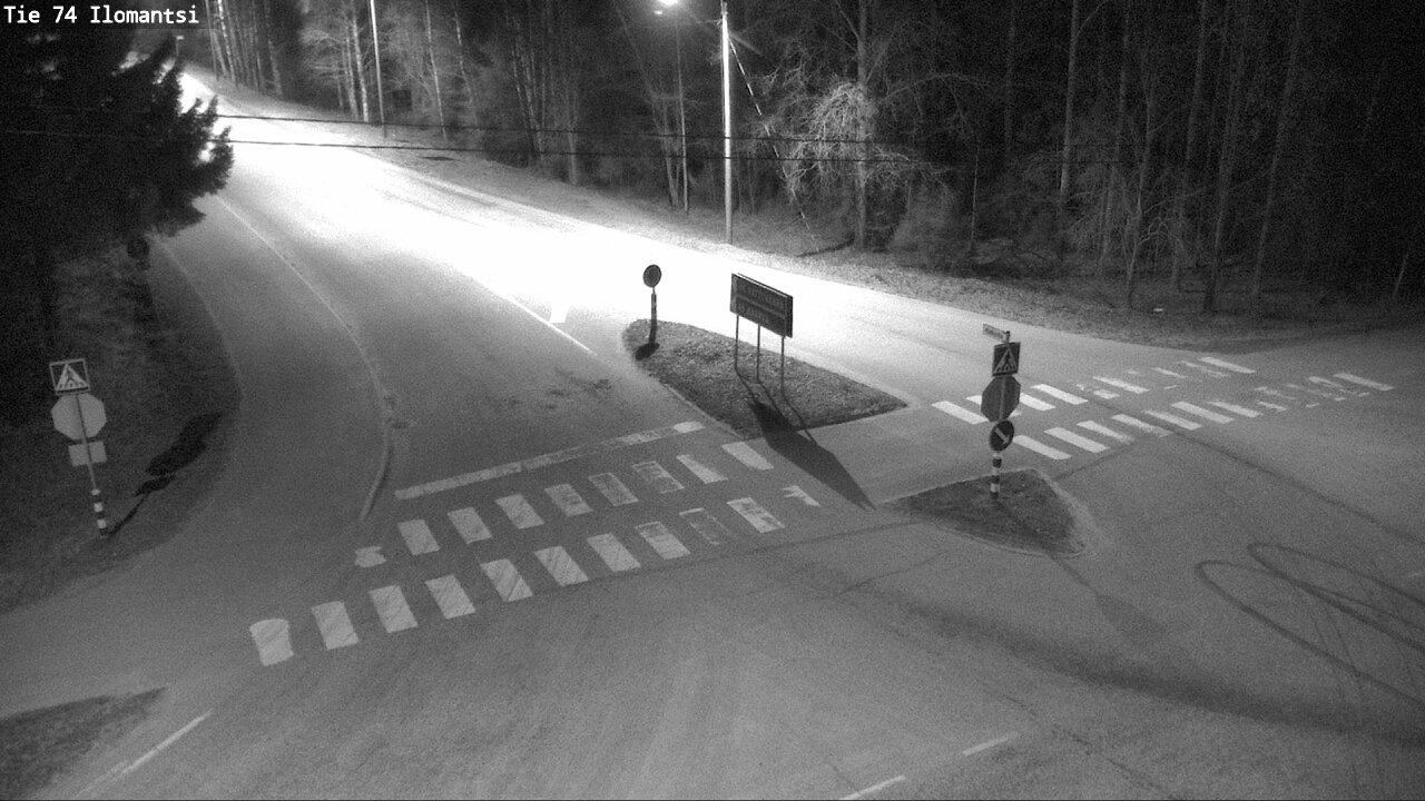 Weather Camera Image Road 74 Ilomantsi, Ilomantsi, Pohjois-Karjala