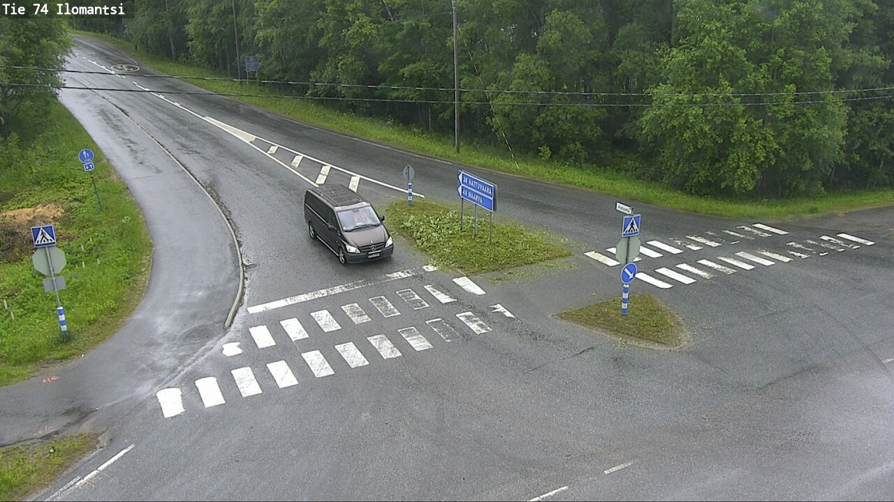 Weather Camera Image Väg 74 Ilomantsi, Ilomantsi, Pohjois-Karjala