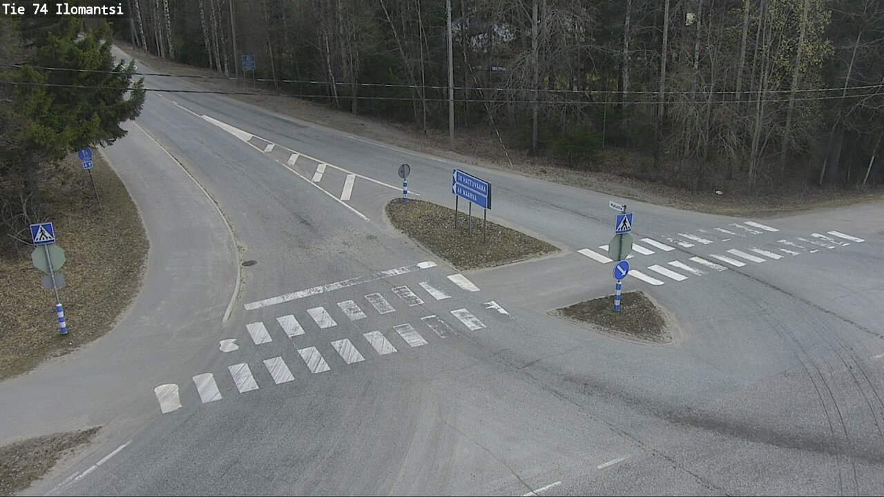 Weather Camera Image Väg 74 Ilomantsi, Ilomantsi, Pohjois-Karjala