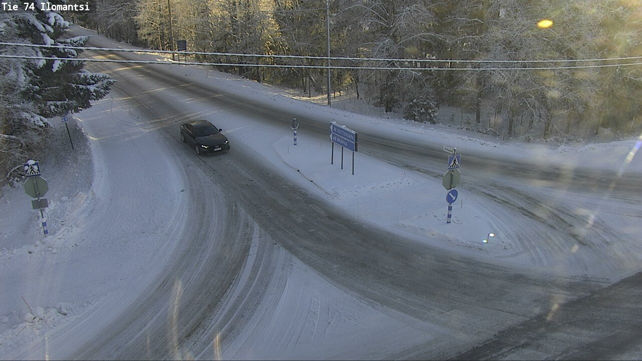 Weather Camera Image Road 74 Ilomantsi, Ilomantsi, Pohjois-Karjala