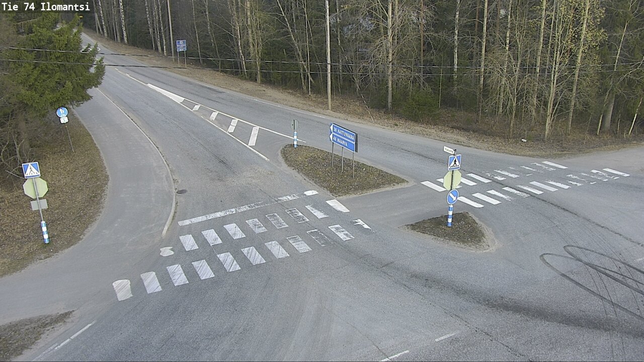 Weather Camera Image Väg 74 Ilomantsi, Ilomantsi, Pohjois-Karjala