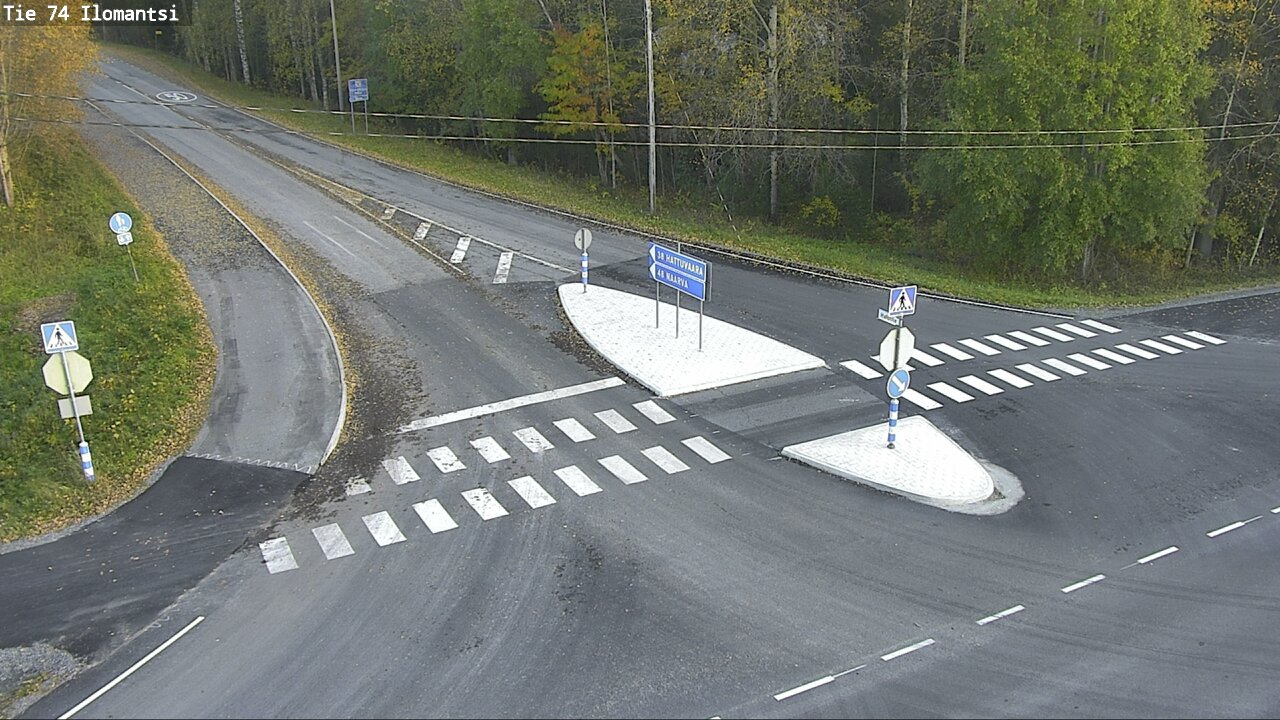 Weather Camera Image Road 74 Ilomantsi, Ilomantsi, Pohjois-Karjala
