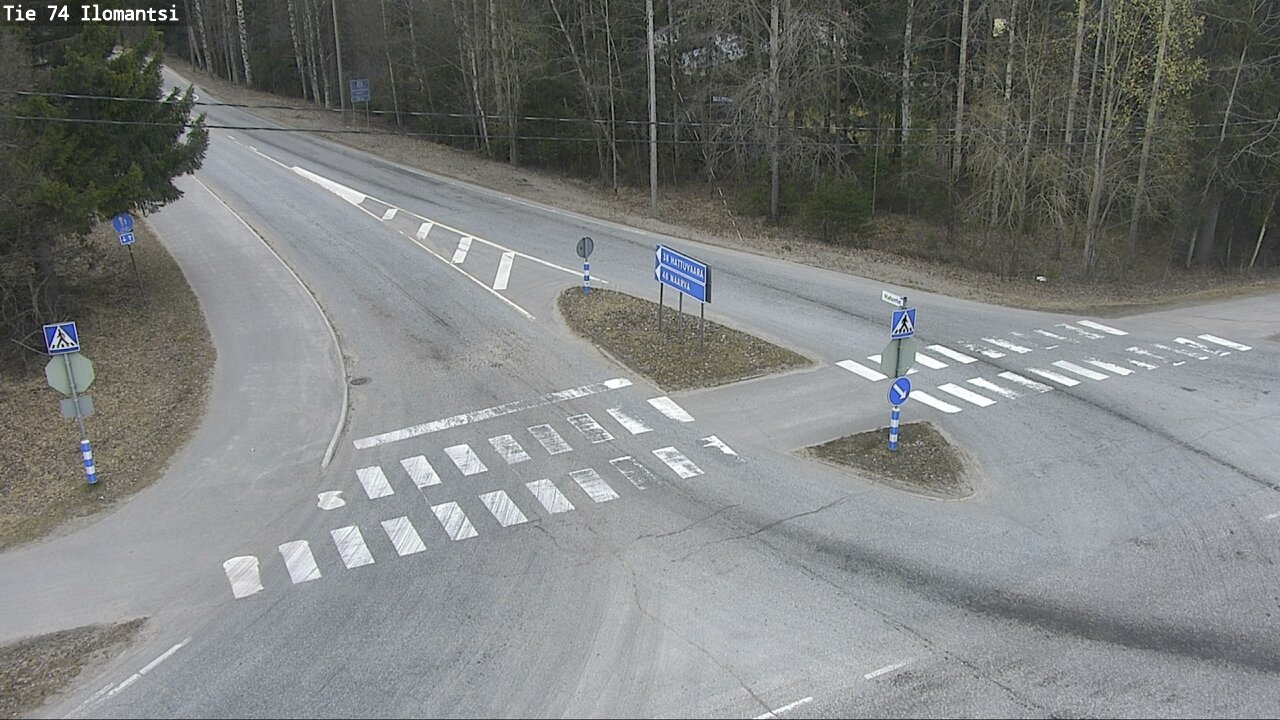 Weather Camera Image Väg 74 Ilomantsi, Ilomantsi, Pohjois-Karjala
