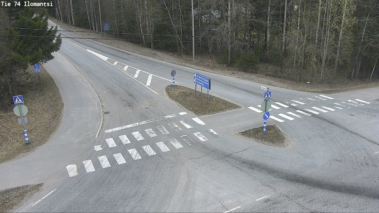 Weather Camera Image Väg 74 Ilomantsi, Ilomantsi, Pohjois-Karjala