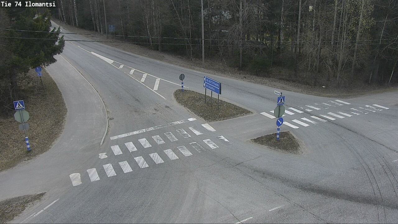 Weather Camera Image Väg 74 Ilomantsi, Ilomantsi, Pohjois-Karjala