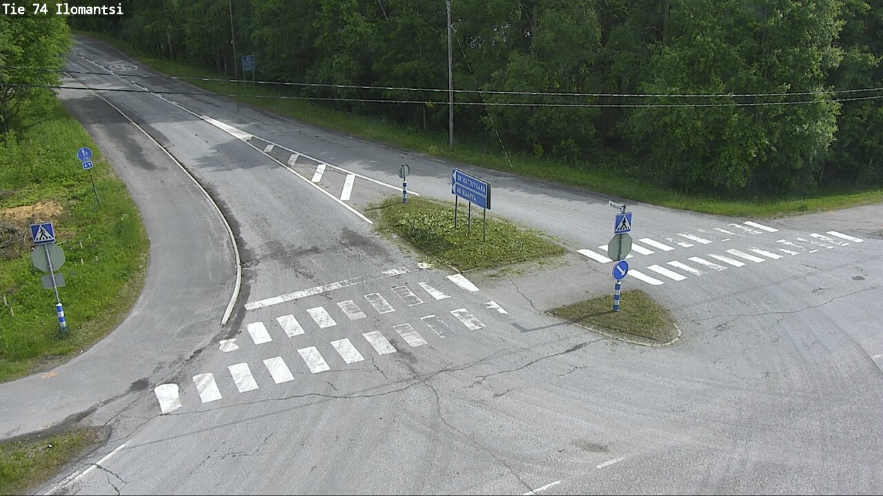 Weather Camera Image Road 74 Ilomantsi, Ilomantsi, Pohjois-Karjala