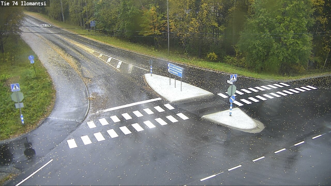 Weather Camera Image Väg 74 Ilomantsi, Ilomantsi, Pohjois-Karjala
