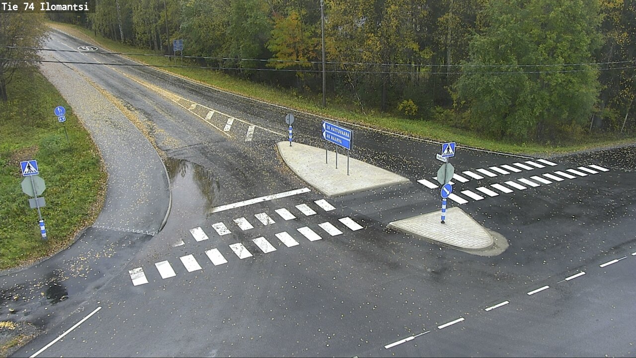 Weather Camera Image Road 74 Ilomantsi, Ilomantsi, Pohjois-Karjala