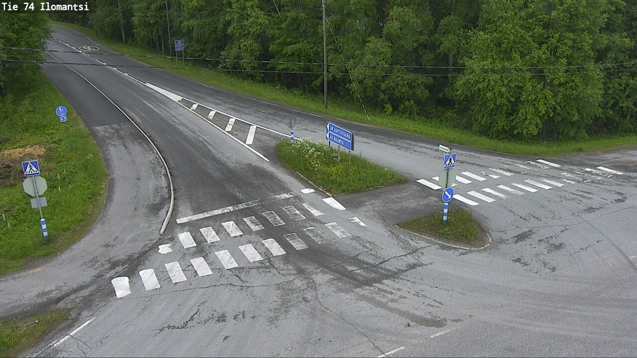 Weather Camera Image Väg 74 Ilomantsi, Ilomantsi, Pohjois-Karjala
