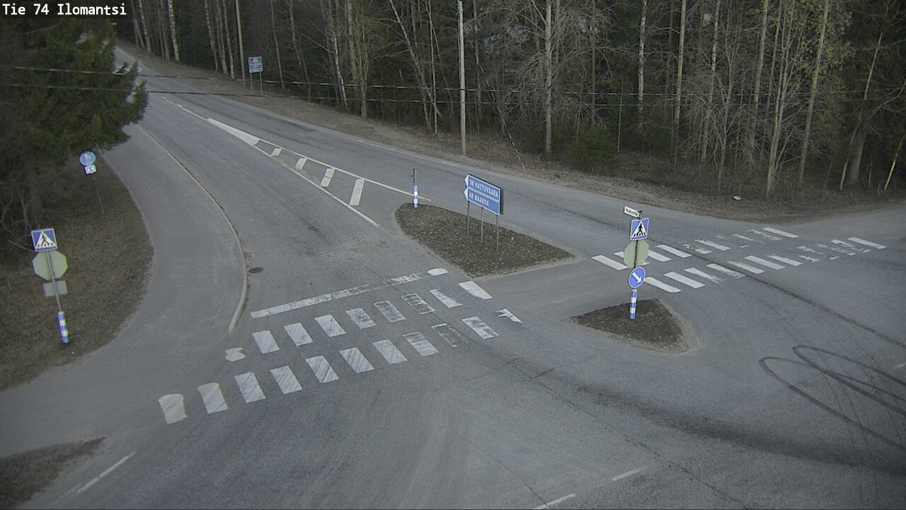 Weather Camera Image Väg 74 Ilomantsi, Ilomantsi, Pohjois-Karjala