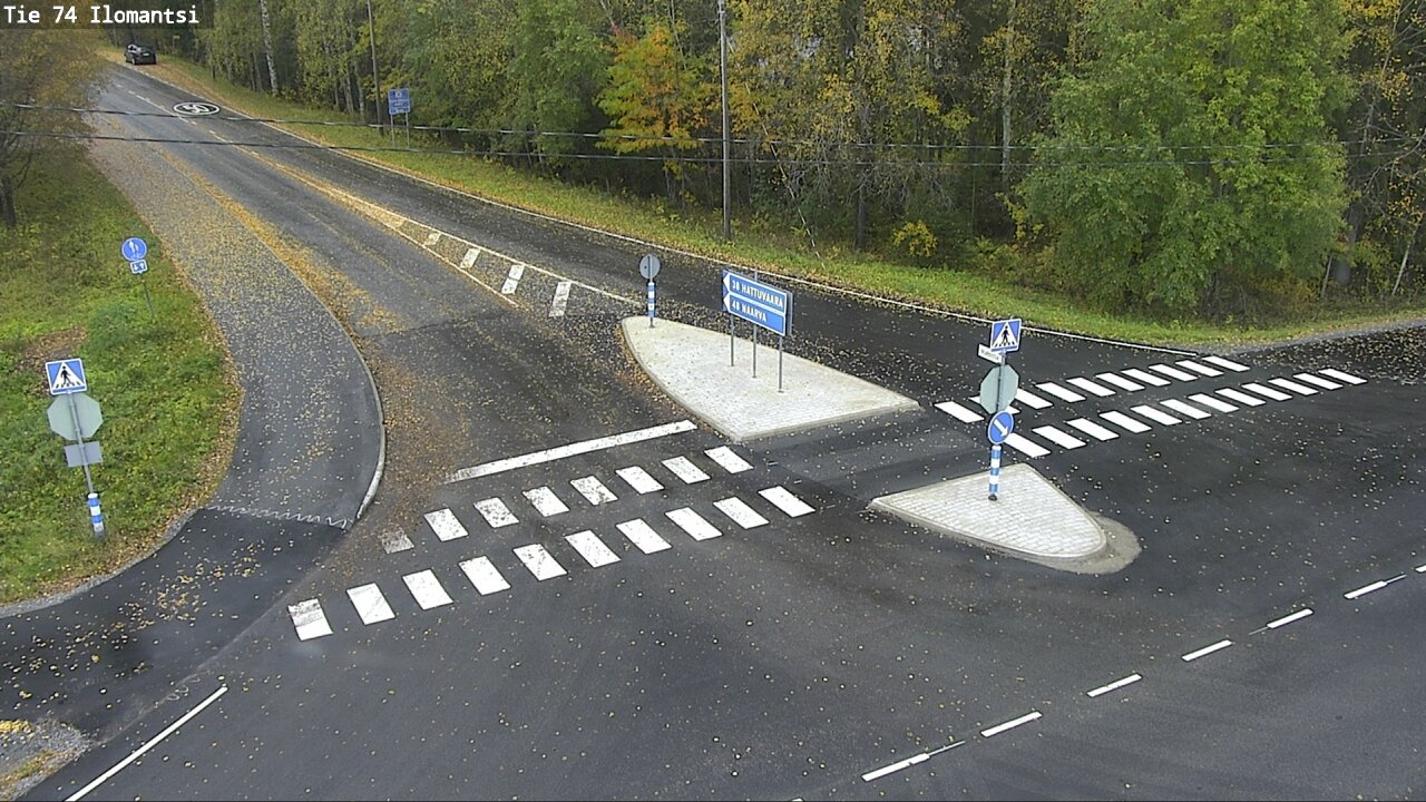Weather Camera Image Road 74 Ilomantsi, Ilomantsi, Pohjois-Karjala