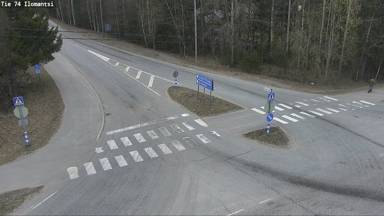 Weather Camera Image Väg 74 Ilomantsi, Ilomantsi, Pohjois-Karjala