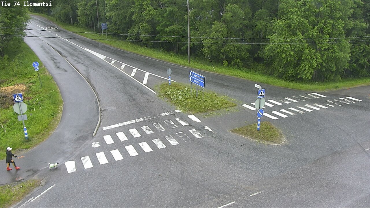 Weather Camera Image Väg 74 Ilomantsi, Ilomantsi, Pohjois-Karjala