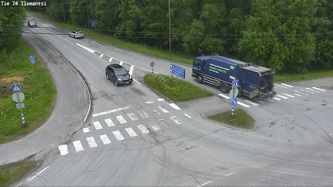 Weather Camera Image Väg 74 Ilomantsi, Ilomantsi, Pohjois-Karjala