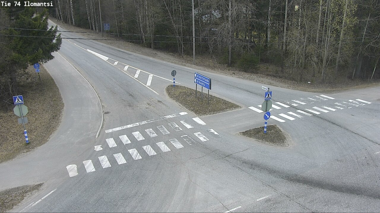 Weather Camera Image Väg 74 Ilomantsi, Ilomantsi, Pohjois-Karjala