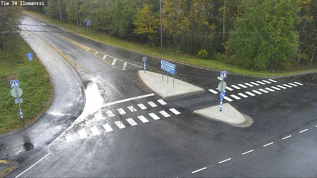 Weather Camera Image Road 74 Ilomantsi, Ilomantsi, Pohjois-Karjala