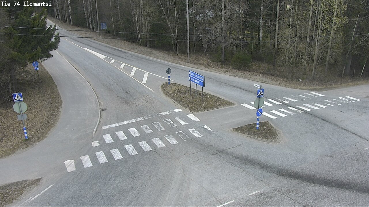 Weather Camera Image Väg 74 Ilomantsi, Ilomantsi, Pohjois-Karjala