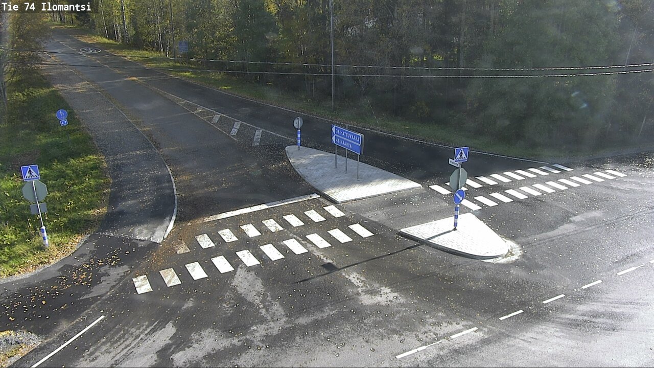 Weather Camera Image Road 74 Ilomantsi, Ilomantsi, Pohjois-Karjala