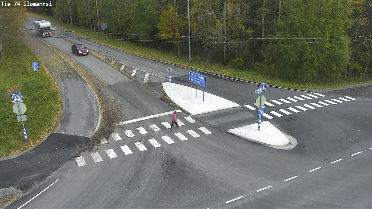 Weather Camera Image Road 74 Ilomantsi, Ilomantsi, Pohjois-Karjala