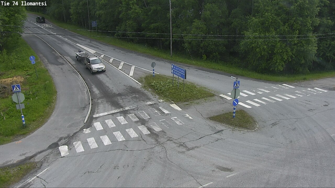Weather Camera Image Road 74 Ilomantsi, Ilomantsi, Pohjois-Karjala