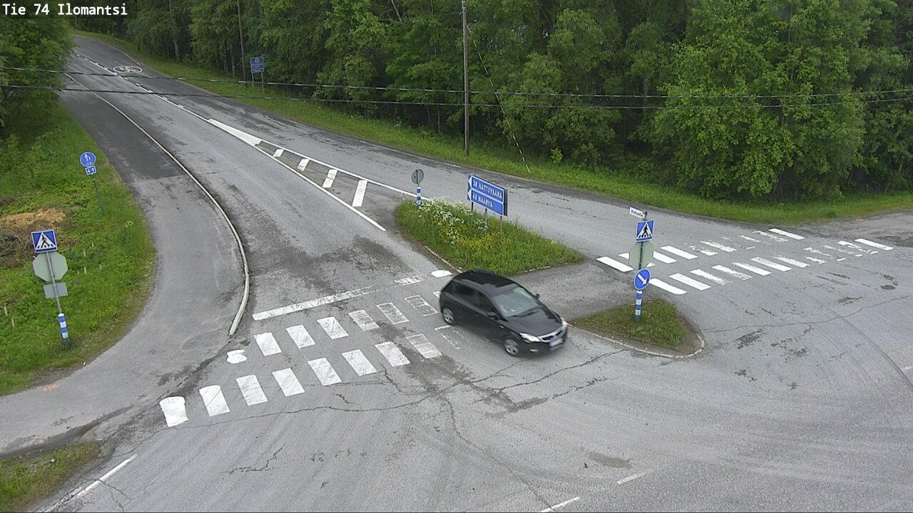 Weather Camera Image Väg 74 Ilomantsi, Ilomantsi, Pohjois-Karjala
