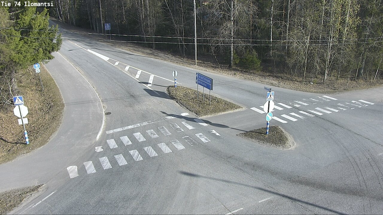 Weather Camera Image Väg 74 Ilomantsi, Ilomantsi, Pohjois-Karjala