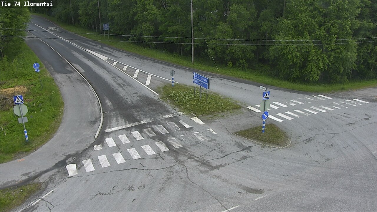 Weather Camera Image Road 74 Ilomantsi, Ilomantsi, Pohjois-Karjala