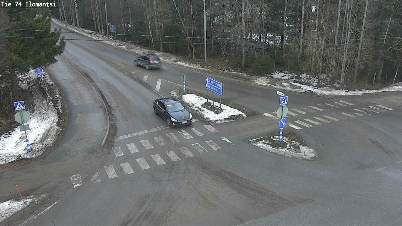 Weather Camera Image Väg 74 Ilomantsi, Ilomantsi, Pohjois-Karjala