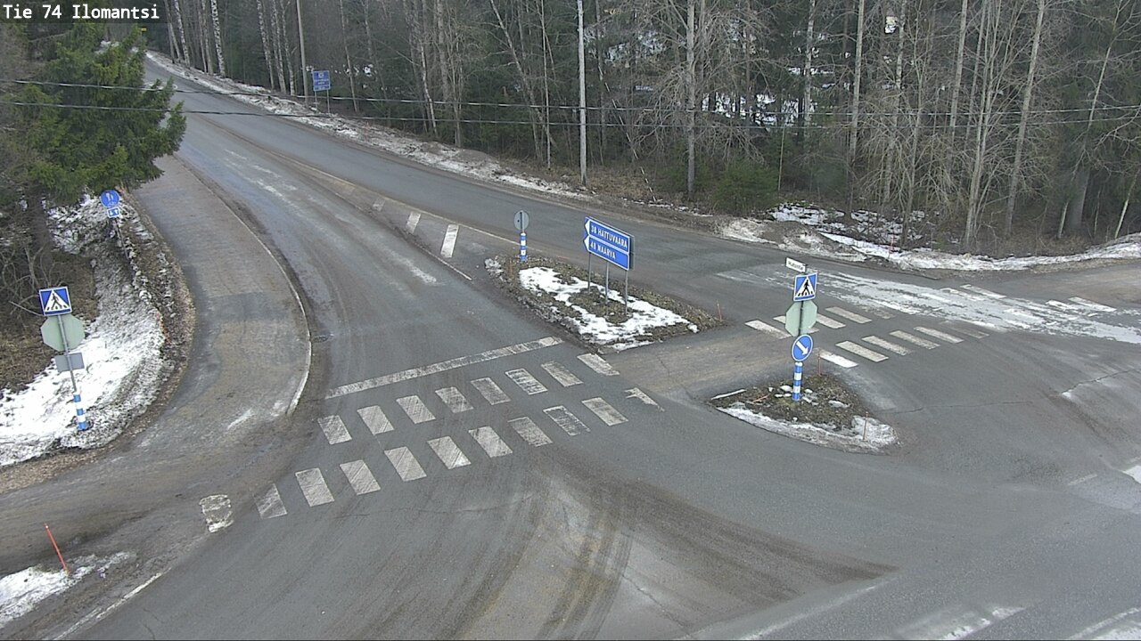 Weather Camera Image Väg 74 Ilomantsi, Ilomantsi, Pohjois-Karjala